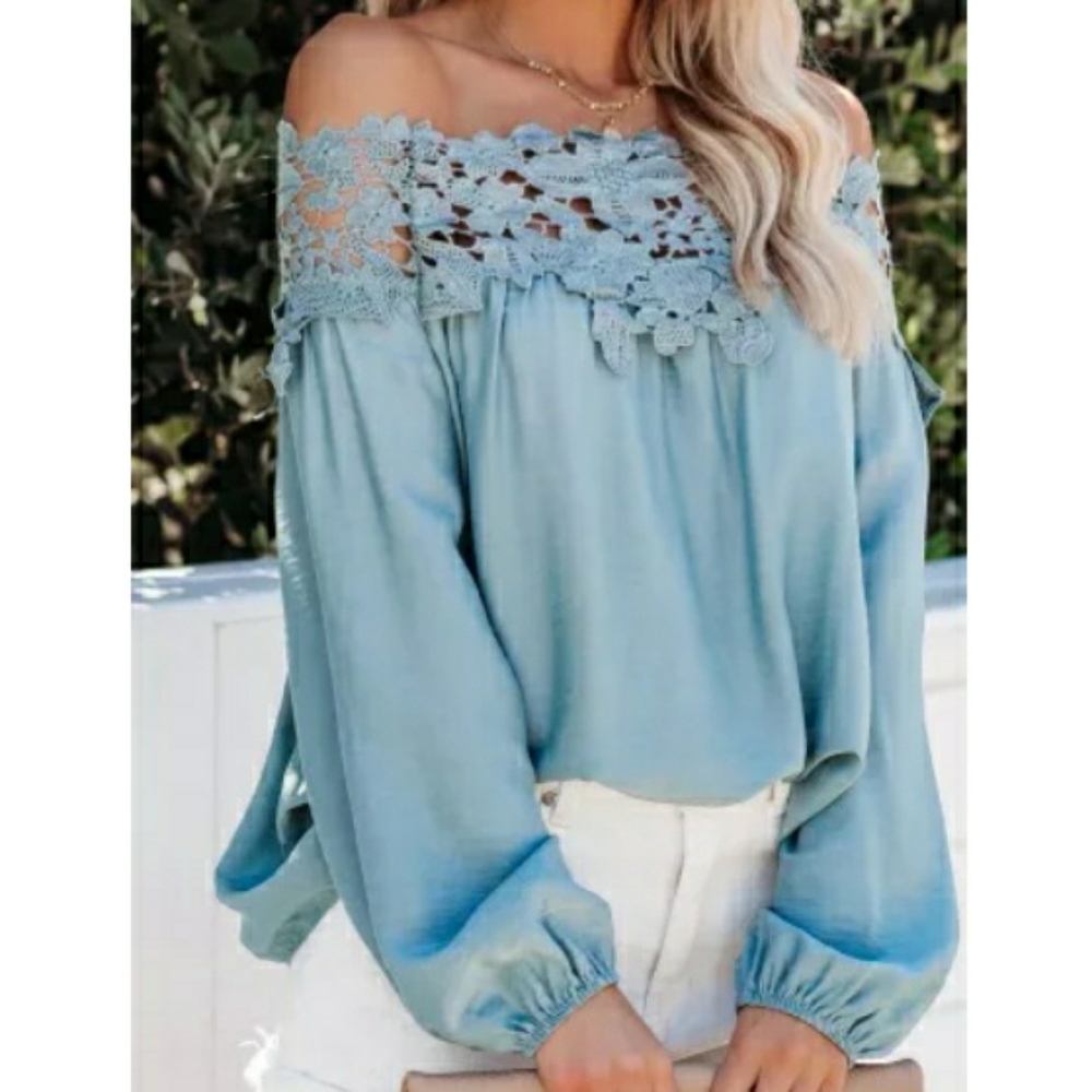 NWT Off Shoulder Top - Picture 6 of 7